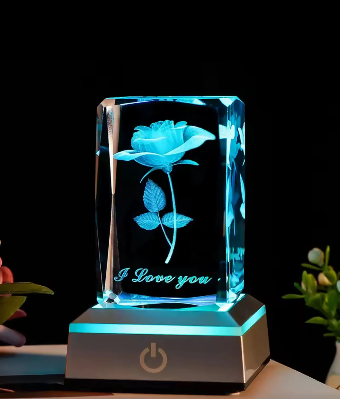 Crystal Led Colorful Night light