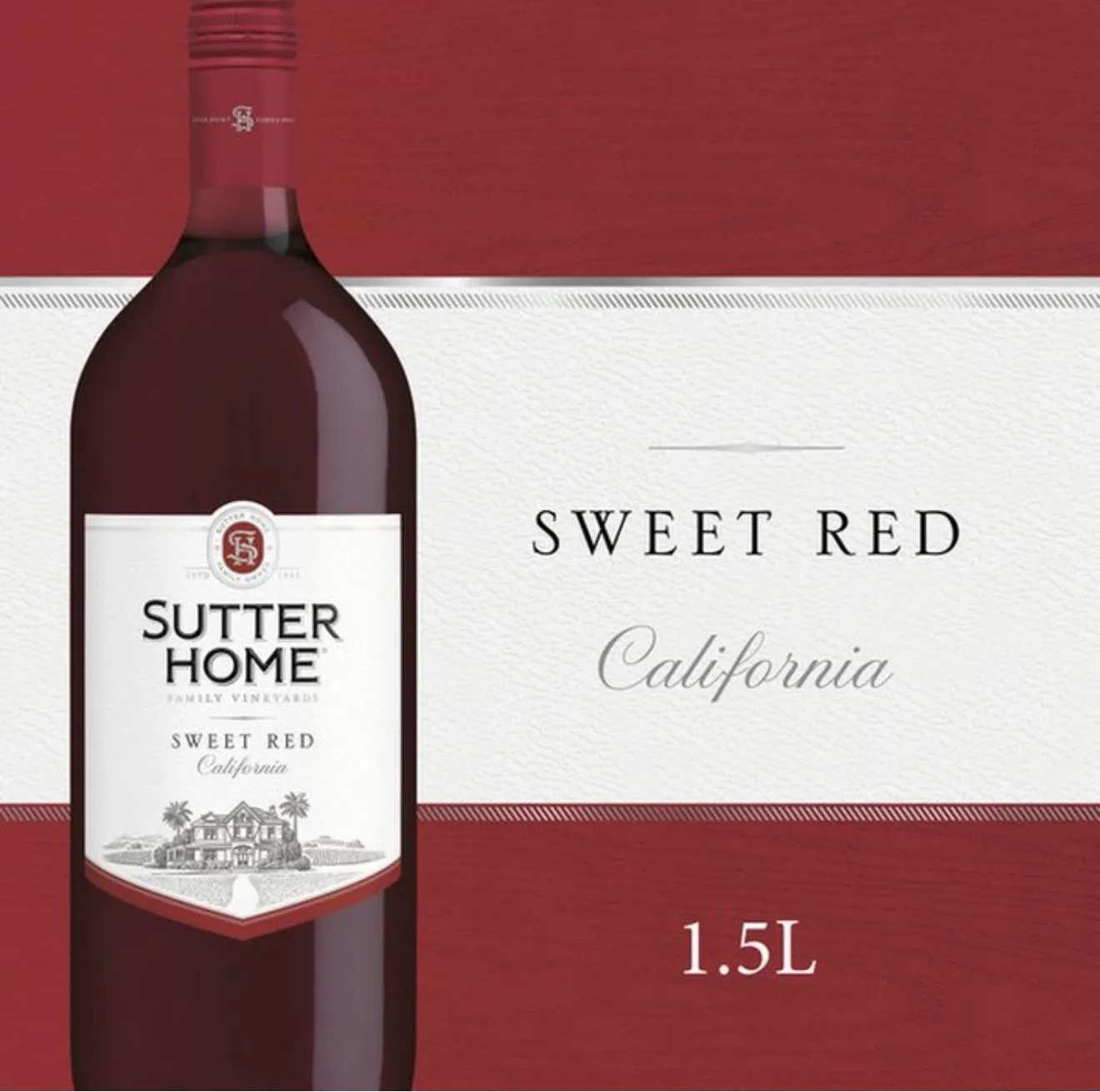 Sweet Red Wine USA 🇺🇸 only Same day delivery